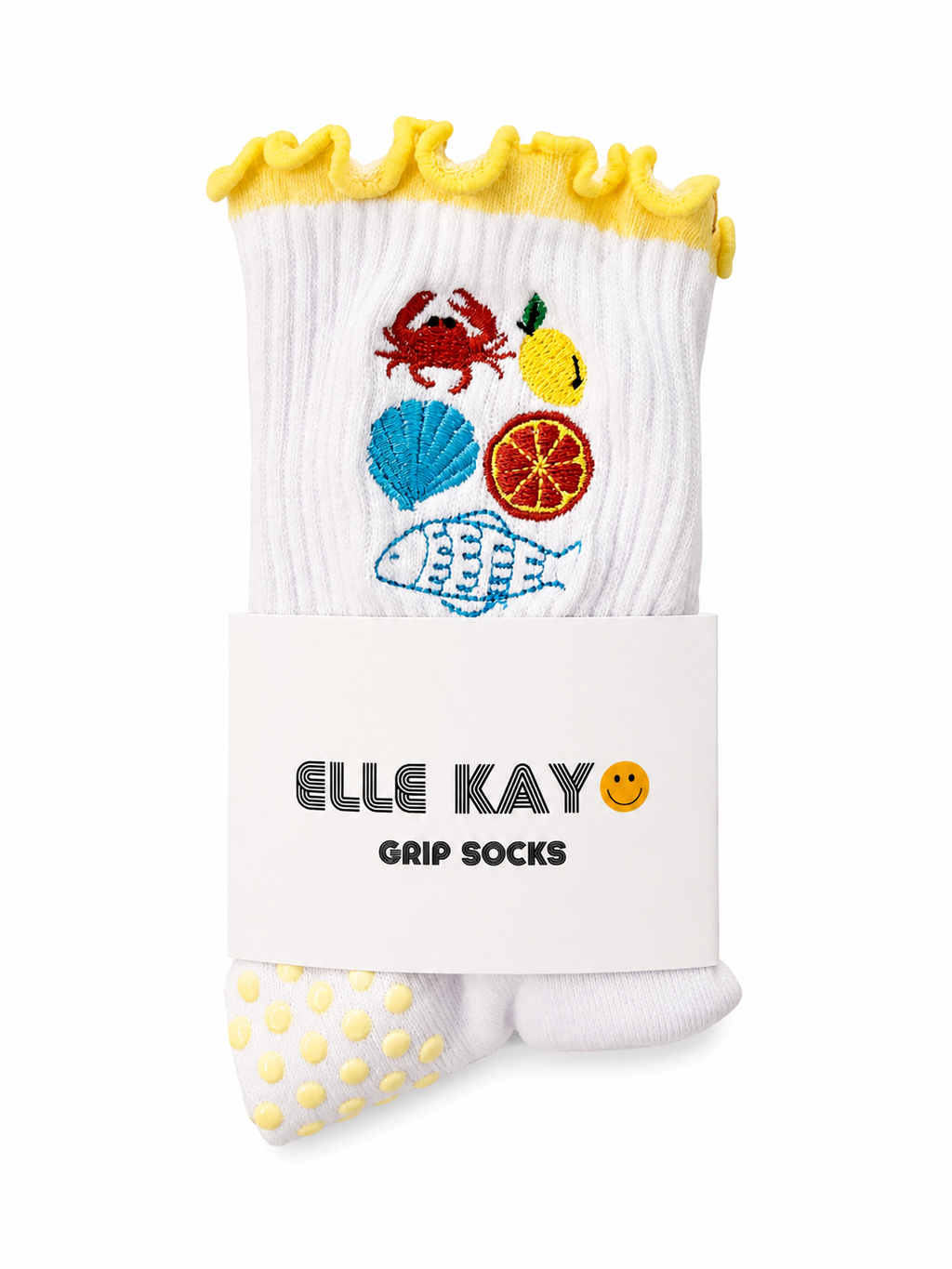 🍋 Amalfi Afterglow Pilates Socks