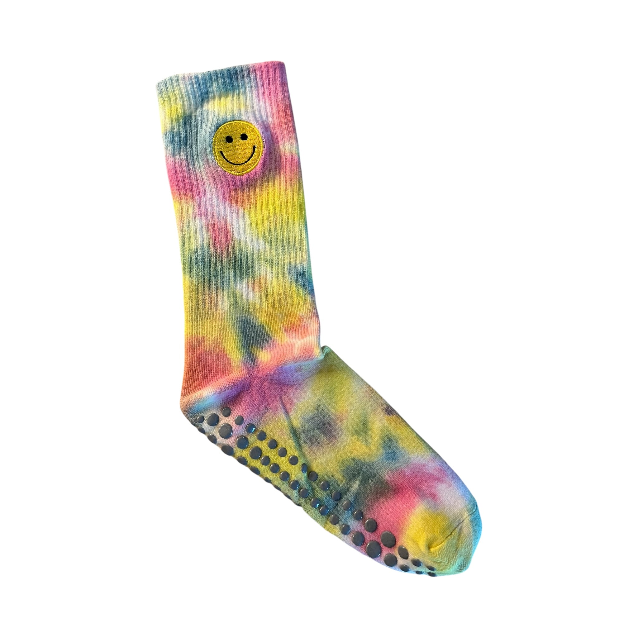 Summer Sky tie dye Pilates Socks