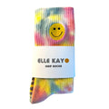 🙂 Summer Sky tie dye Pilates Socks
