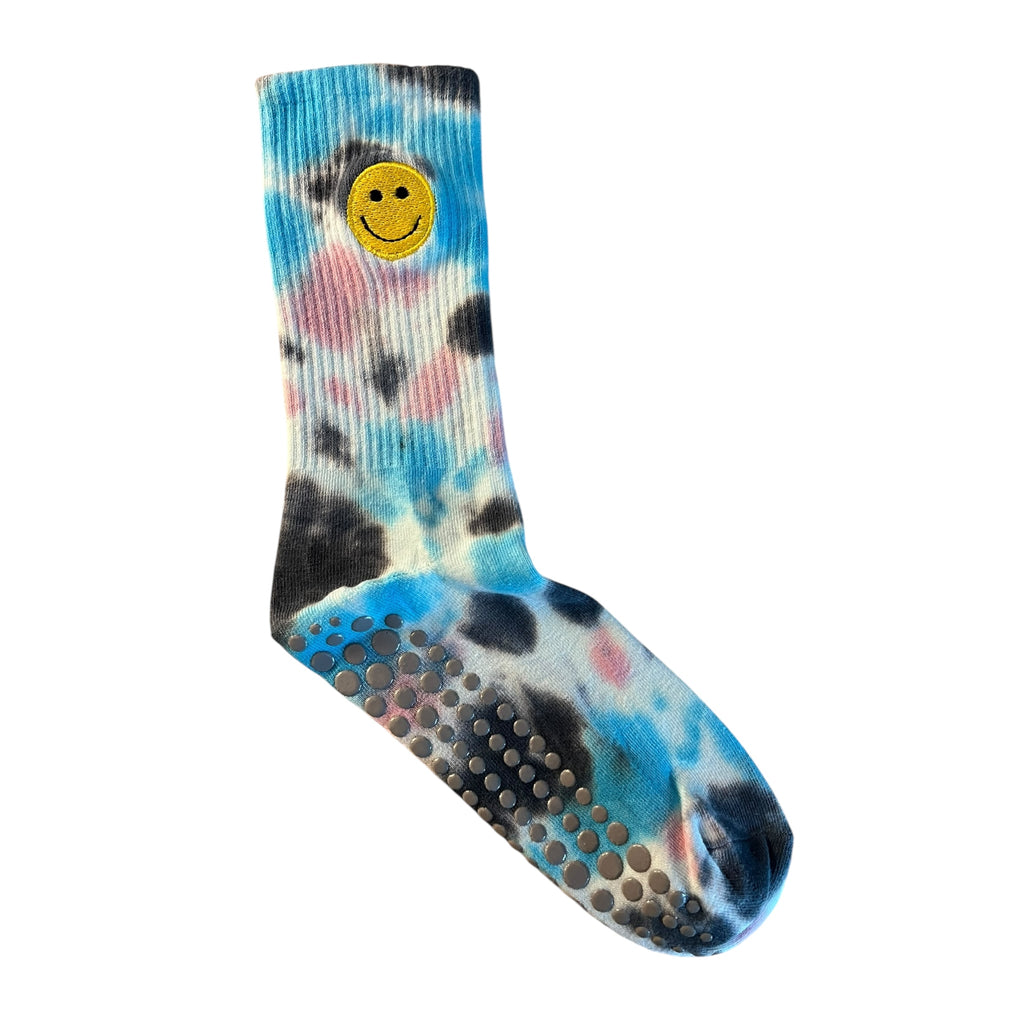 Cotton Candy tie dye Pilates Socks