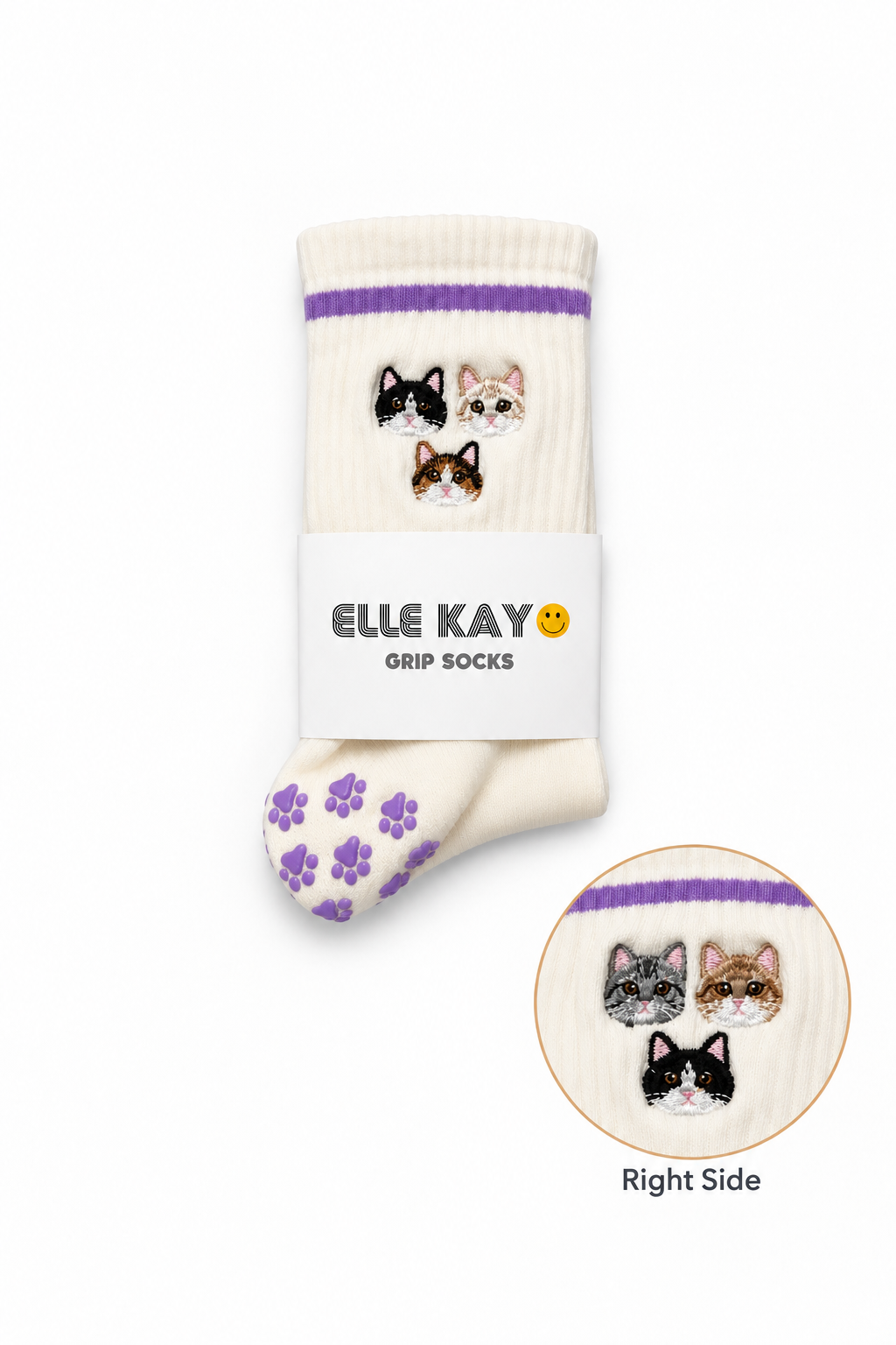 🐈 Cat Club grip socks