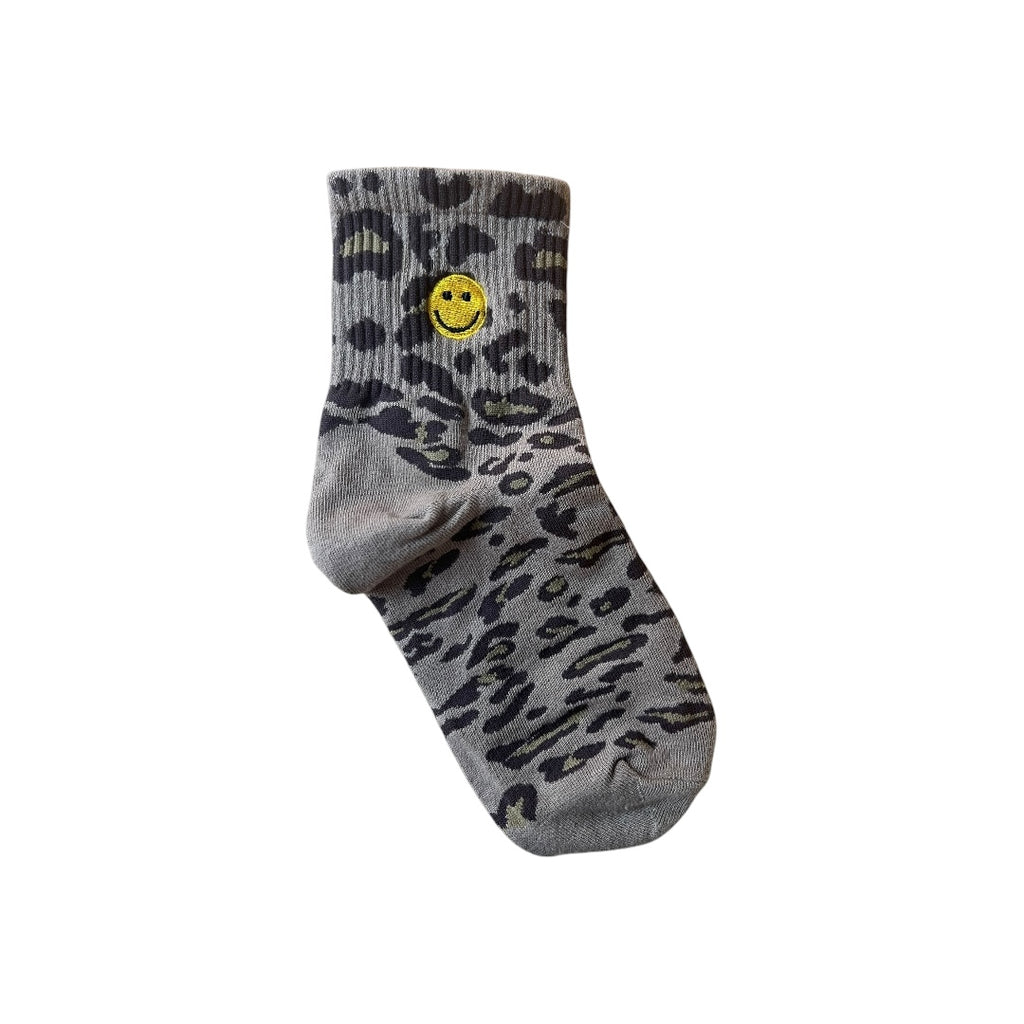 🐆 Happy leopard Socks