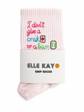 🀄️ Don’t Give A Crak Pilates Socks
