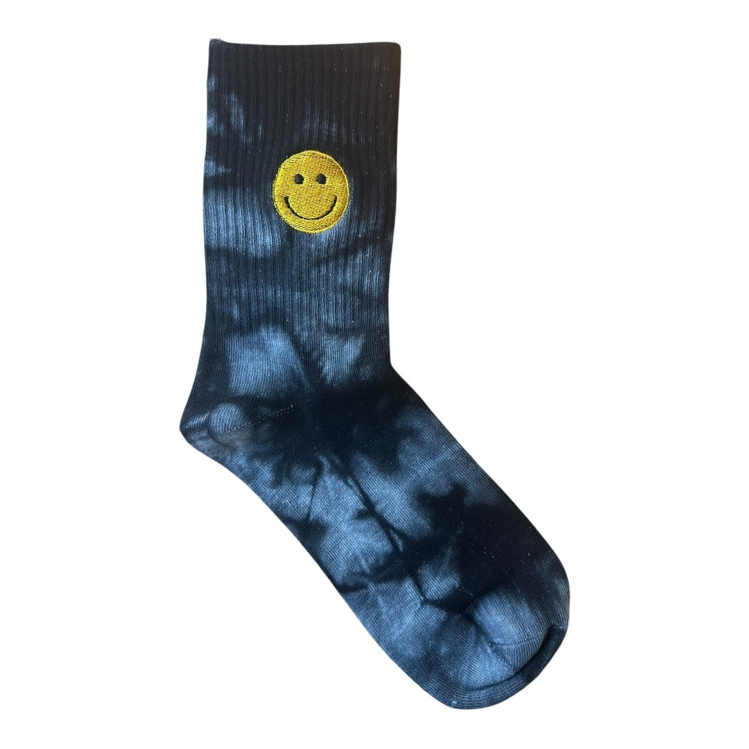 Happy tie-dye socks