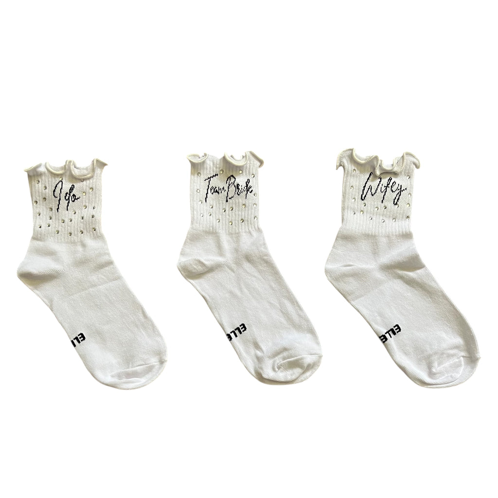 “Wifey” socks