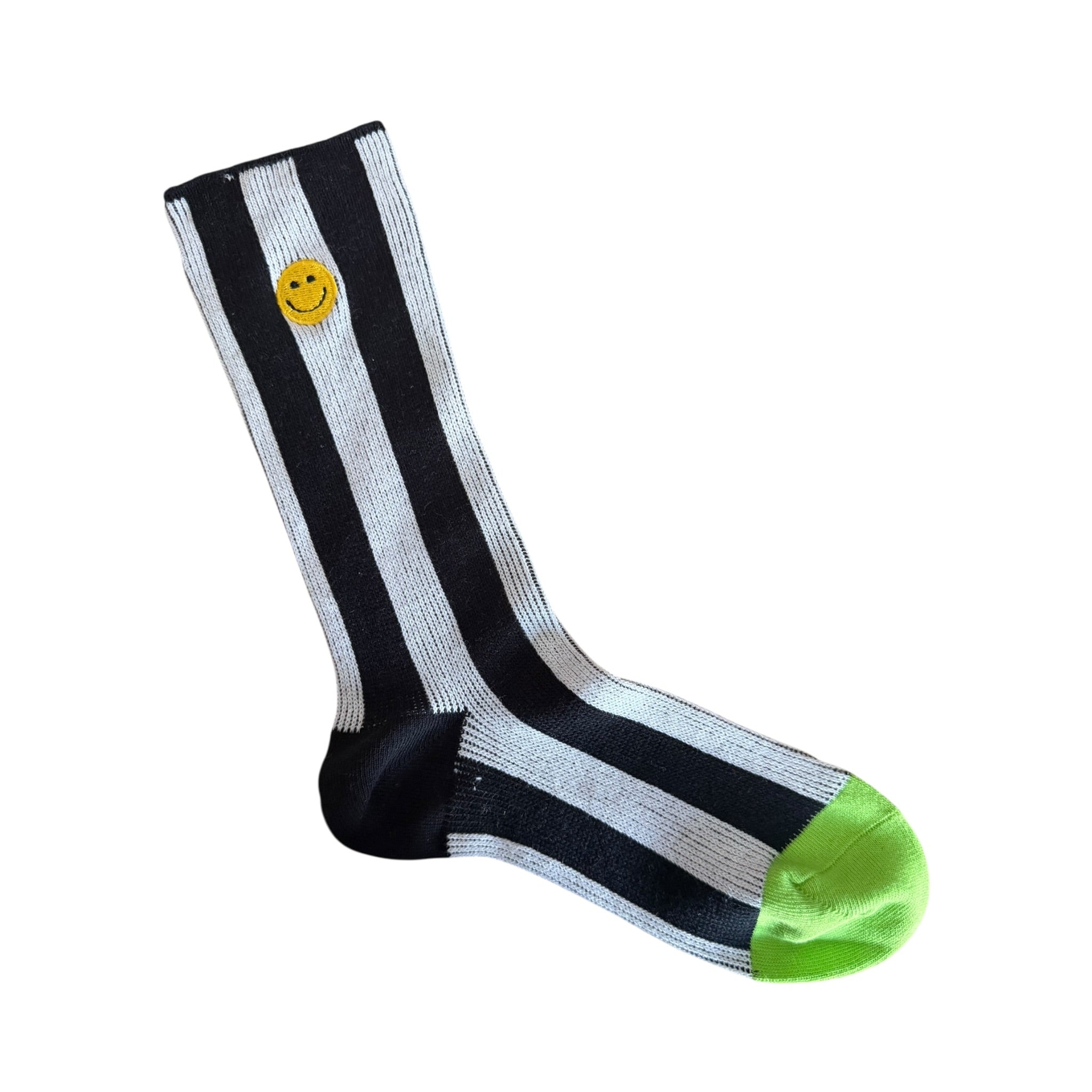 🙂 striped knit sock