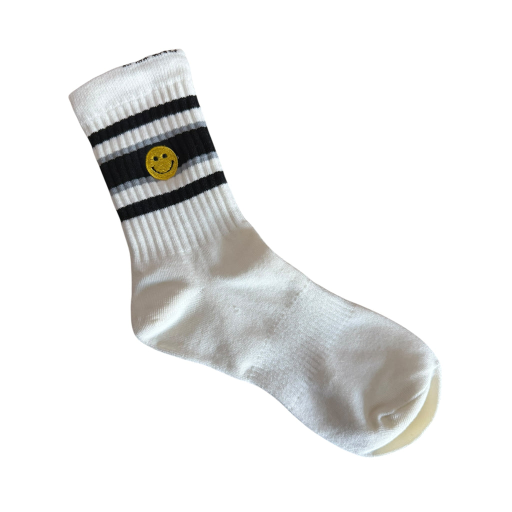 🙂 Retro socks / white