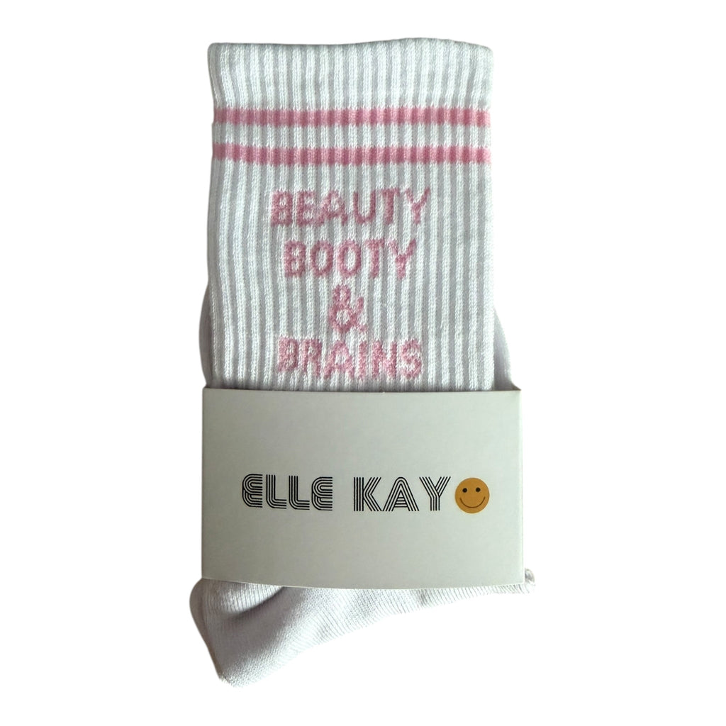 🧠 Beauty Booty & Brains Socks